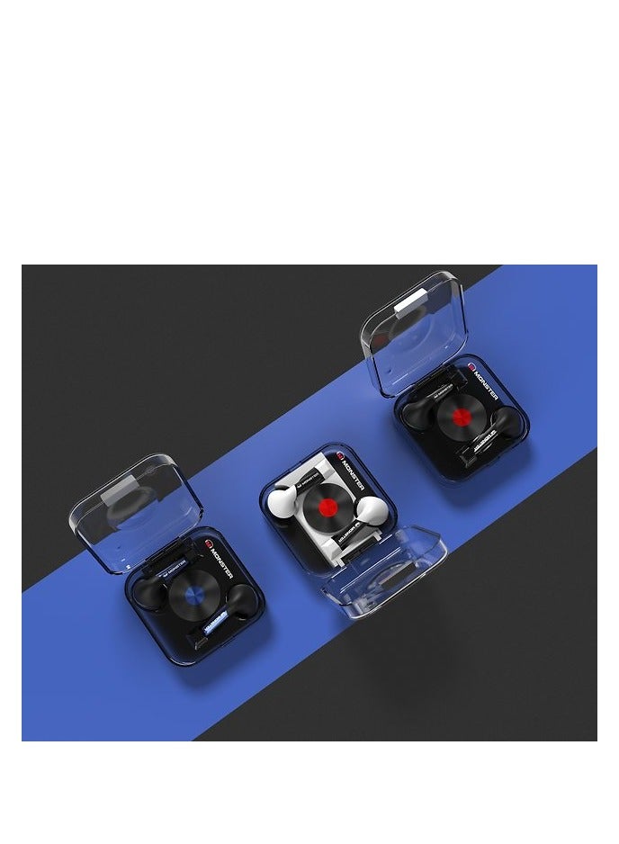 Monster XKT01 Wireless Bluetooth Earbuds Gaming Headphones Deep Bass Low Latency Game Headset with Built-in Microphone For Gaming Noise Canceling Headsets Black - Image 2