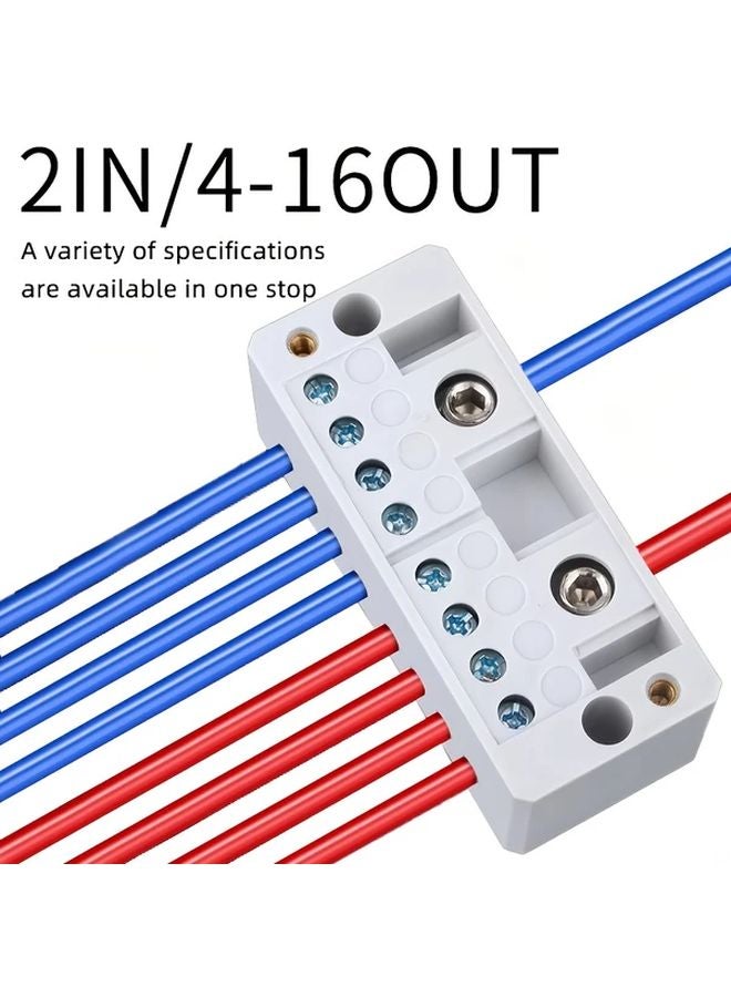 2 In 16 Out Distribution Box Terminal Junction Block Splitter For Home RV Factory - Image 2