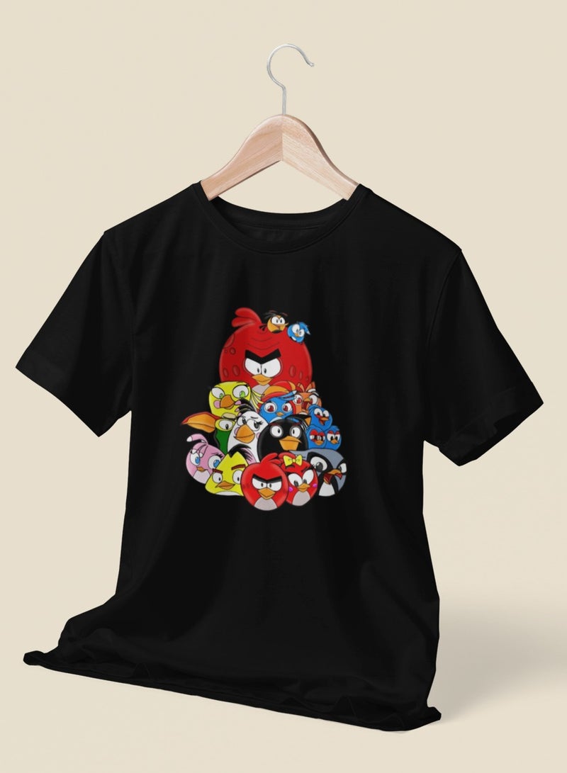 ZOOM Funny Angry Birds Character T-Shirt for Toddlers and Kids 