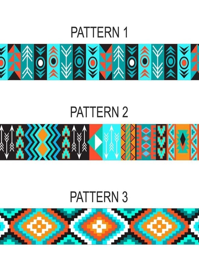 CollarDirect Martingale Dog Collar Nylon Safety Training Tribal Pattern Adjustable Heavy Duty Collars for Dogs Medium Large (Pattern 2, Extra Large, Neck Size 19"-24") - Image 2