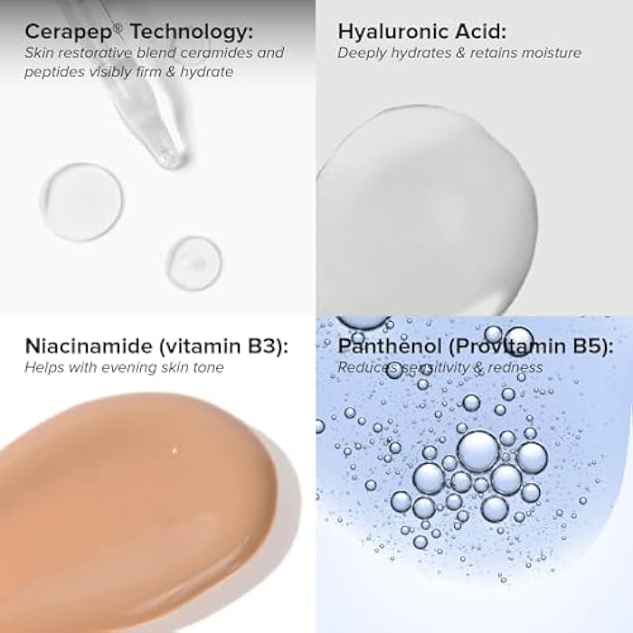 DRMTLGY Needle-less Serum - Anti-Aging Serum for Fine Lines & Wrinkles - Niacinamide with Potent Blend of Hyaluronic Acid, Peptides & Ceramides, 1 fl oz - Image 3