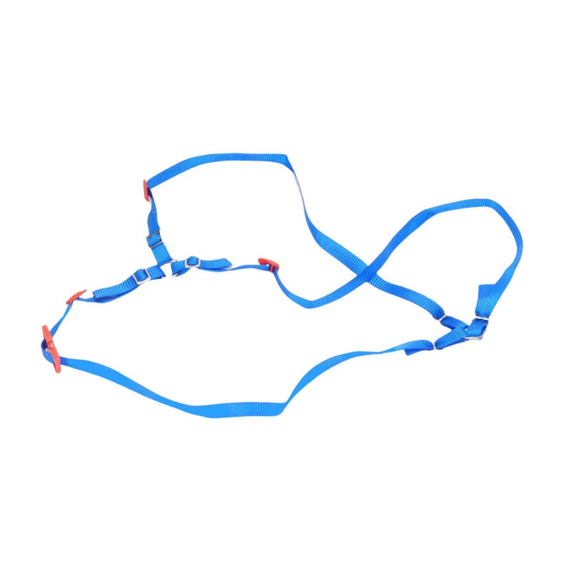 1/10 RC Spare Tire Strap Kit: Blue High Strength Nylon - Y Shaped Secure Design RC Car Strap for 1/10 Scale Off Road RC Crawlers - Image 3