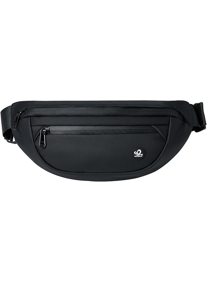 WATERFLY WATERFLY Fanny Pack Waist Pack: Fashion Waist Bag for Women Men Small Belt Bag Crossbody Belt Anti Theft Fanny Pack for Hiking Running Travel Walking  - Image 1