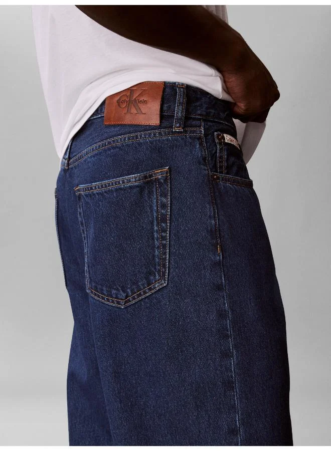 Calvin Klein Jeans  90s Top Stitched Tapered Fit Jeans for Men | Best Price UAE