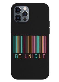 Theodor Protective Slim Fit Case Liquid Silicone Cover with Full Body Protection Anti-Scratch Shockproof Case For iPhone 12 Pro Black  - FORZA482 Anti social social club copy  - Image 1