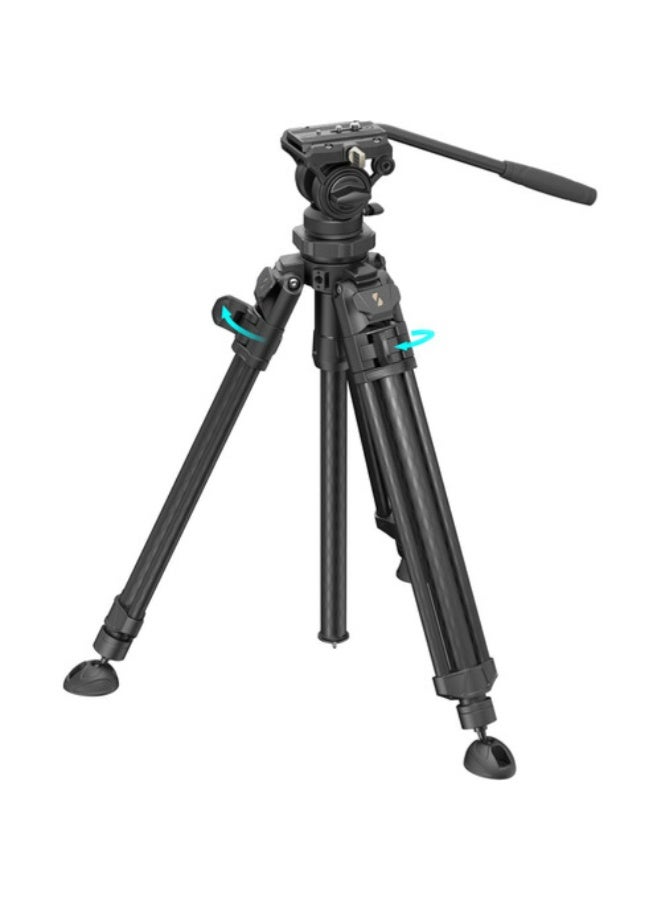 SmallRig Lightweight Video Carbon Fiber Tripod Kit AD-50 Pro 4420 - Image 3