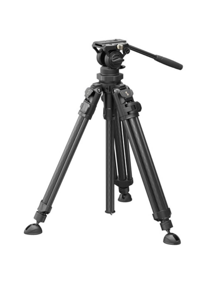 SmallRig Lightweight Video Carbon Fiber Tripod Kit AD-50 Pro 4420 - Image 1