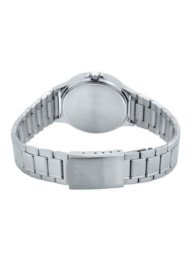 كاسيو ساعة يد من ستانلس ستيل كرونوغراف LTP-V300D-2A2UDF - Image 2