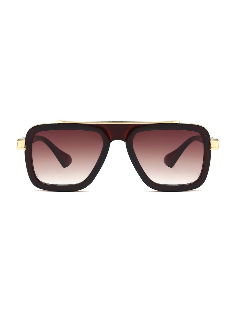 Stylish Retro Square Sunglasses with UV400 Protection for Men and Women Ideal for Driving and Fishing - Image 2