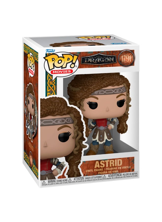 Funko Funko POP! Movies How to Train Your Dragon Astrid with Axe Vinyl Figure (10.1 cm)  - Image 1