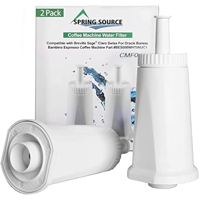 Spring Source فلتر تنقية المياه من هاوهيو، قطعتان، مع خاصية تذكير بالوقت، مصنوع من الكربون المنشط - Image 1