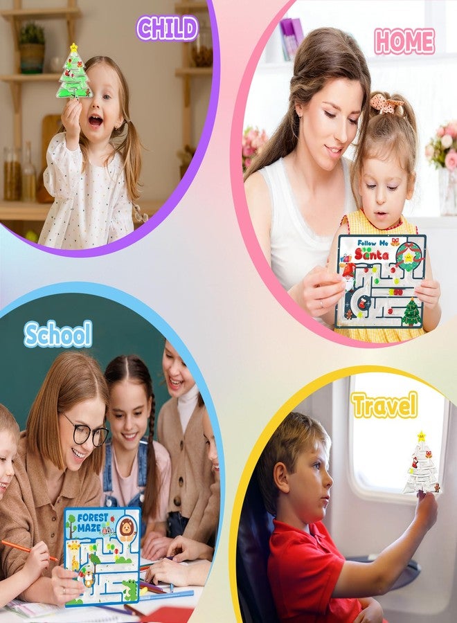 TMHAI Sensory Fidget Toy for Kids, Christmas Stocking Stuffers Toddler Squishy Maze for Autism ADHD Classroom Travel, Prizes for Kids Classroom - Image 5