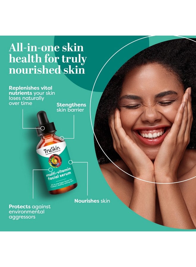 تروسكن سيروم الوجه TruSkin مع 11 فيتامينًا ومعادنًا مشتقة من النباتات لبشرة مشرقة وصحية - Image 2