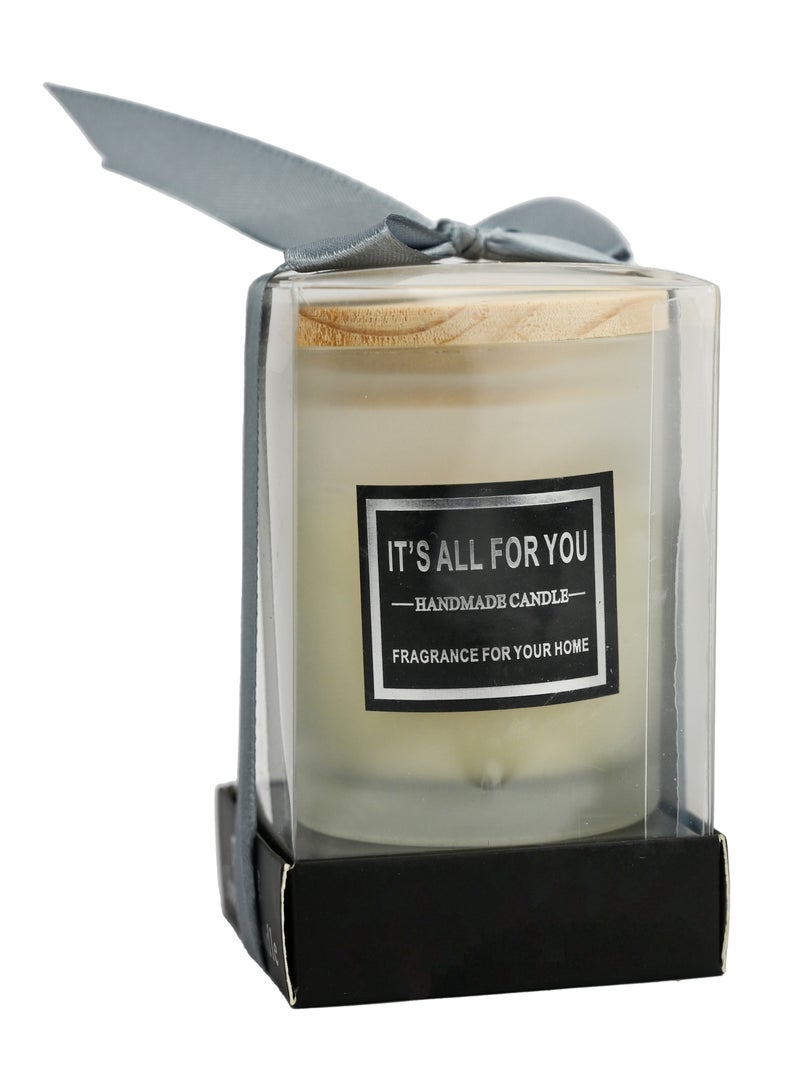 White Scented Candles For Aesthetic Appeal, Table Décor Candles, White Candles, Birthday Gift For Women, Gift For Mom, Scented Candles For Any Occasion  - Image 3