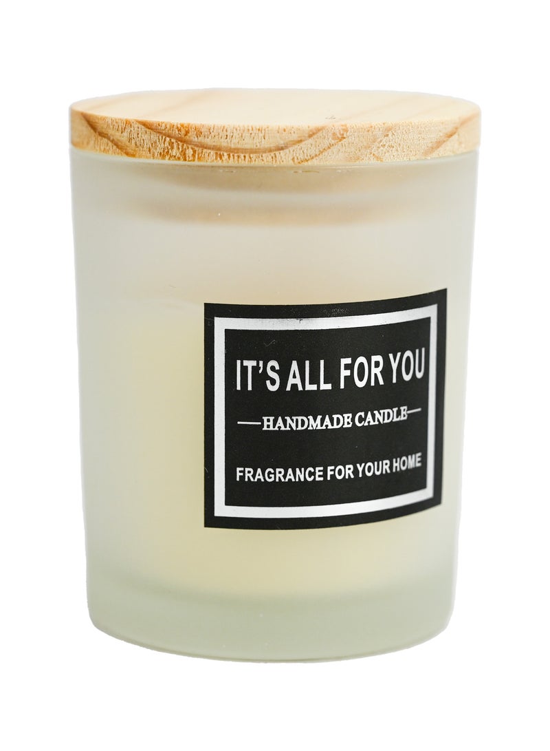White Scented Candles For Aesthetic Appeal, Table Décor Candles, White Candles, Birthday Gift For Women, Gift For Mom, Scented Candles For Any Occasion  - Image 2