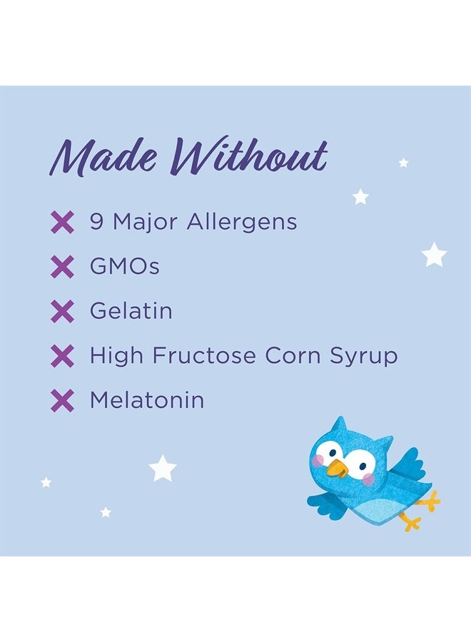 Hyland's Naturals Kids - Melatonin Free Organic Sleep Aid Gummies with Calm & Immune Support - with Chamomile, Elderberry & Passion Flower, Helps with Sleeplessness & Restlessness, 60 Vegan Gummies  - Image 5