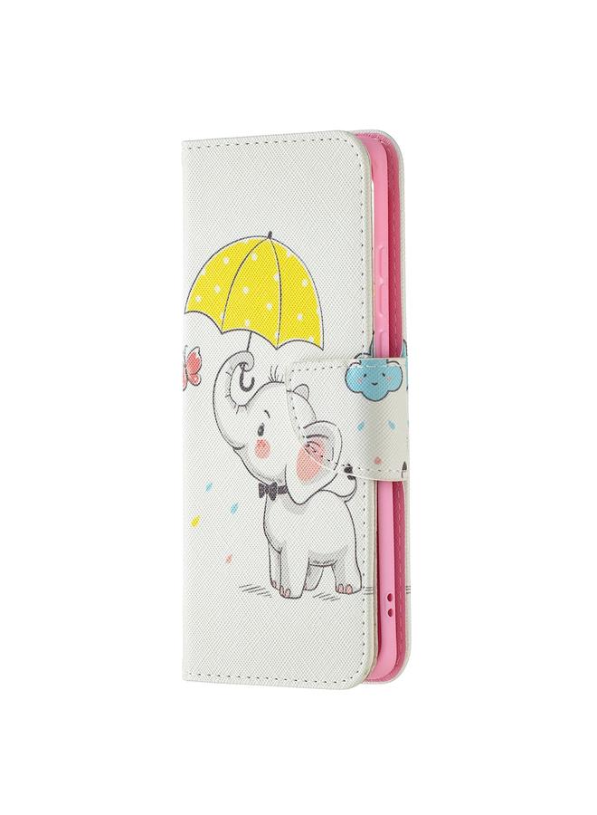 جرين تايجر جراب لهاتف Huawei P50 Pro بنمط رسم ملون، جراب جلدي قلاب أفقي مع حامل وفتحات للبطاقات ومحفظة - Image 2