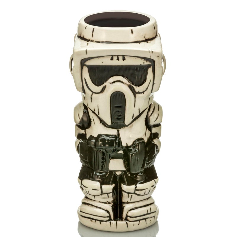 Geeki Tikis Star Wars Scout Trooper Ceramic Mug  Party Cocktail Tumbler Beer Mug For Liquor Beverages  Holds 16 Ounces