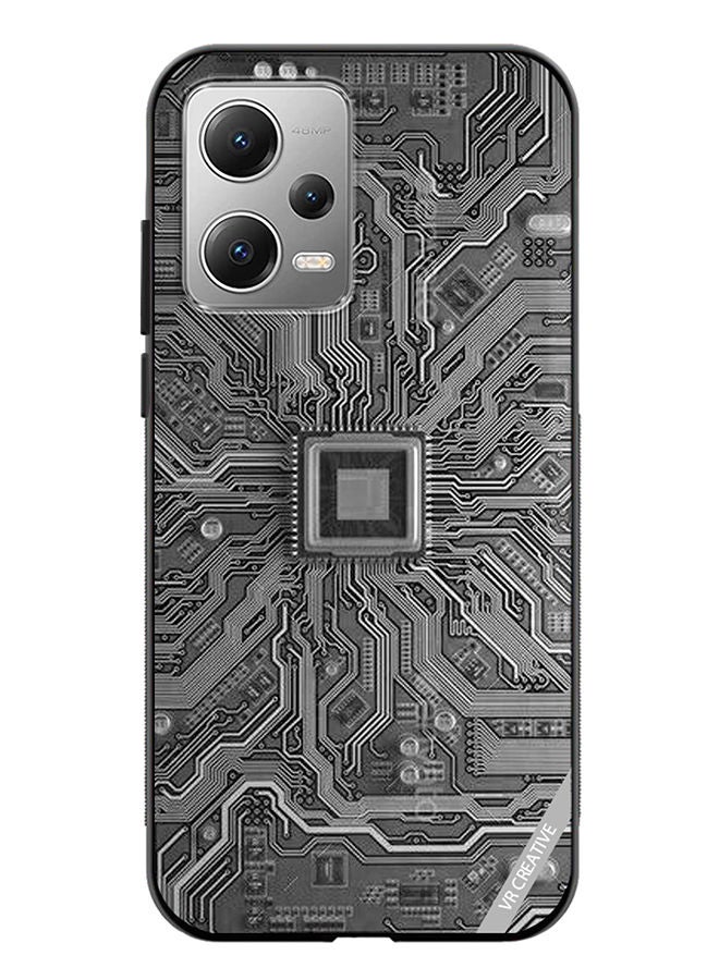 VR CREATIVE Protective Case Cover For Xiaomi Redmi Note 12 Layer Design Multicolour - Image 1