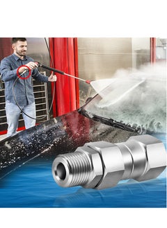 KASTWAVE 3/8 NPT Pressure Washer Swivel Fittings Kit, 2pcs Pressure Washer Swivel Joints,  360 Degree Kink Free Swivel Fitting For Pressure Washer Gun, Hose  - Image 5