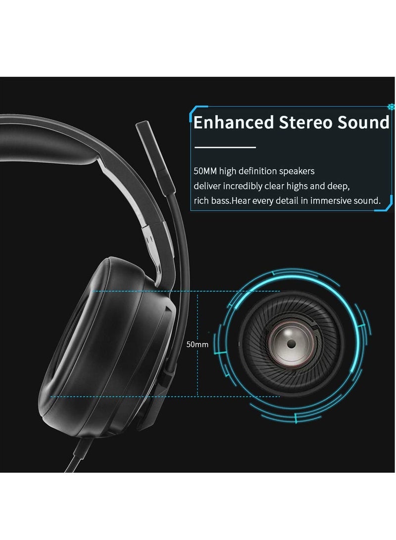 NUBWO N12 Gaming Headset Surround Stereo Gaming Headphones with Mic - Image 2