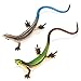 NAKIMO Plastic Lizard Toys Lizard Figurine Realistic Fake Lizards Artificial Model Reptile Toy for Cake Decoration Prank Props Educational Toys Set B - Image 2