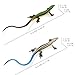 NAKIMO Plastic Lizard Toys Lizard Figurine Realistic Fake Lizards Artificial Model Reptile Toy for Cake Decoration Prank Props Educational Toys Set B - Image 4