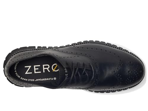 Cole Haan Mens Zerogrand Remastered Wing Tip Oxford, Black/Black, 14-M US - Image 2