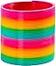 Vinciph 6 Inch Giant Plastic Walking Spring ToyJumbo Rainbow Coil ToyParty Prizes and Stocking StuffersBirthday Bag Filler - Image 2