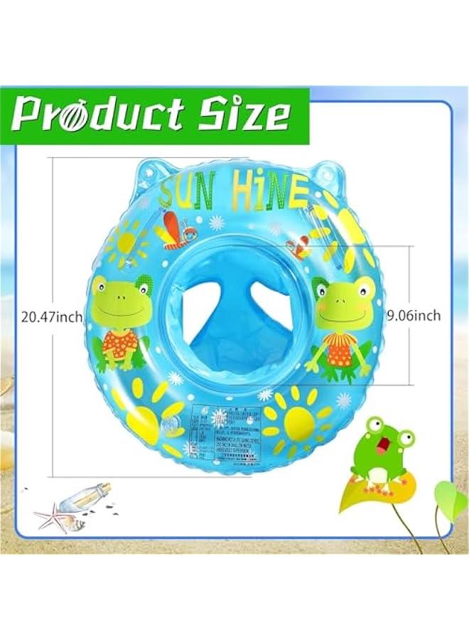 RYNX Baby Swimming Float，Children Waist Float Ring Inflatable Baby Swim Float with Float Seat、Swim Pool Bathing Accessories for Children Kids InfantsBaby Swimming Float Ring for 336 Months - Image 3