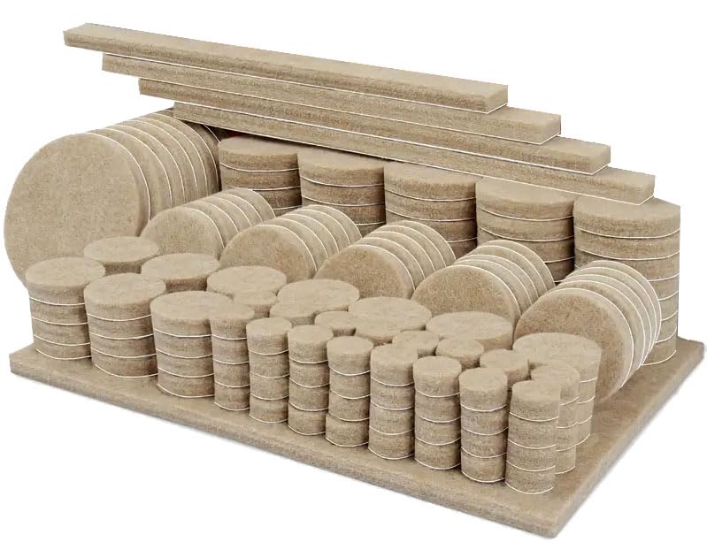 DIY Crafts DIY Crafts Felt Furniture Mats Quality Furniture Mats-Felt Mats Furniture Feet Best Wood Floor Protector Protection Your Hardwood and Reinforced Wood Floors! (600)  - Image 1