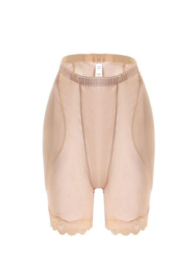 Loquat Flat Angle Sponge Pad Leggings Beige