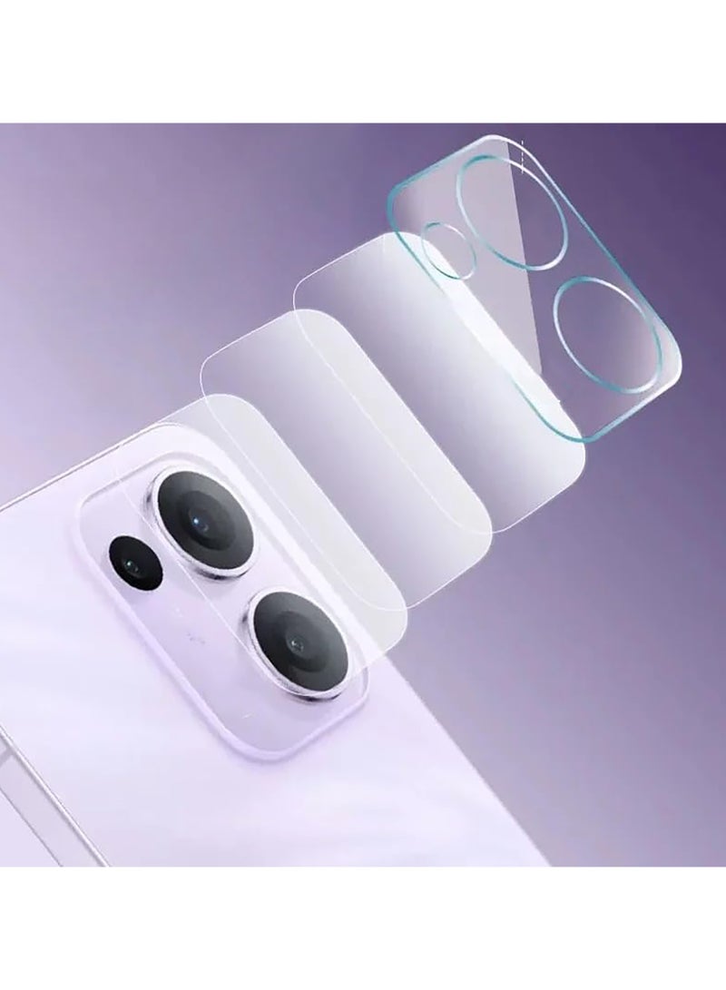 2 in 1 For OPPO Reno 13F Screen  Camera Protection - High transparency full coverage security protector - Image 4