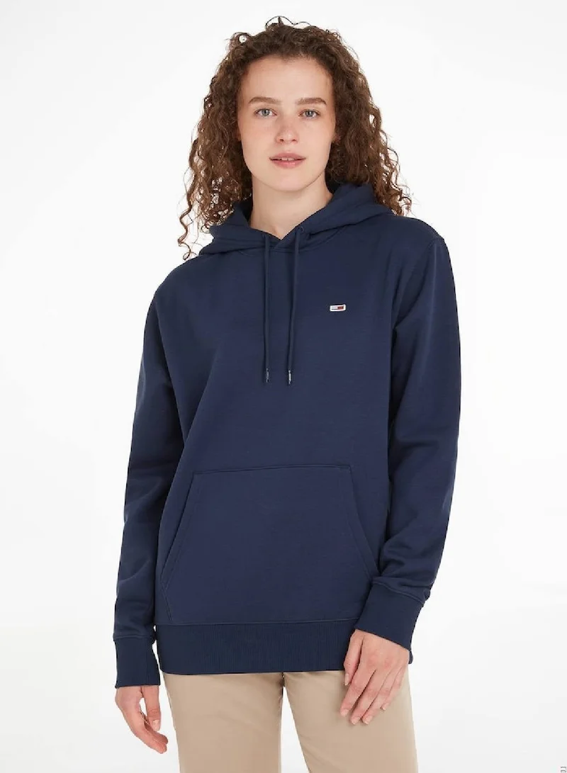 Tommy Jeans Fleece Flag Patch Hoody