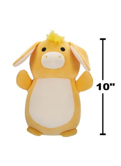 Squishmallows 10 inch Medium Plush Gavyn Yellow Donkey Hugmee Officially Licensed Kellytoy Plush Toy Colorful Soft Gift for Kids Girls & Boys Washable Squishy Stuff Toy Multicolor All Age  - Image 5