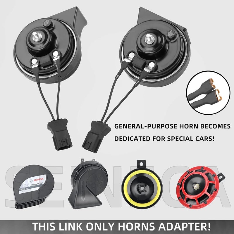 SEINECA 2pcs Car Horn Adapter Wiring Harness Pigtail Socket for Honda CRV 2017 and Civic Ten Generation - Image 5