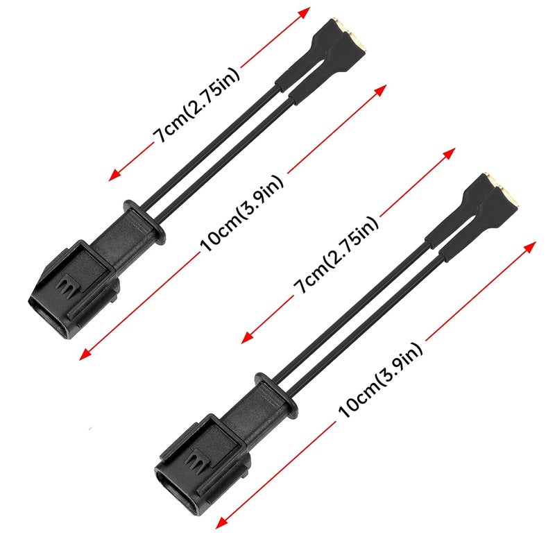 SEINECA 2pcs Car Horn Adapter Wiring Harness Pigtail Socket for Honda CRV 2017 and Civic Ten Generation - Image 4