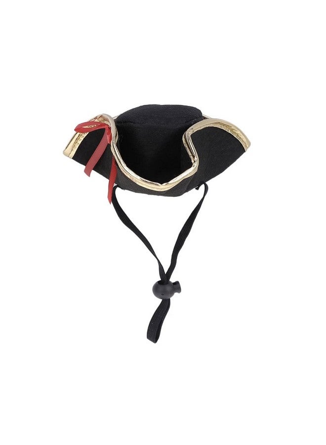 سوتشات قبعة قرصان للحيوانات الأليفة من Soochat، قبعة كابتن للقطط والكلاب، وقبعة حفلات الهالوين، وإكسسوارات أزياء، ودعائم تصوير للقطط والكلاب والجراء - Image 1