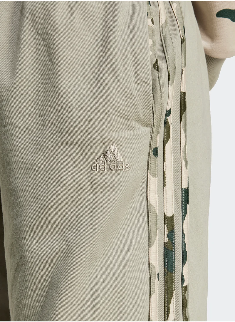 Adidas Essentail Camo 3 Stripe Twill Pants