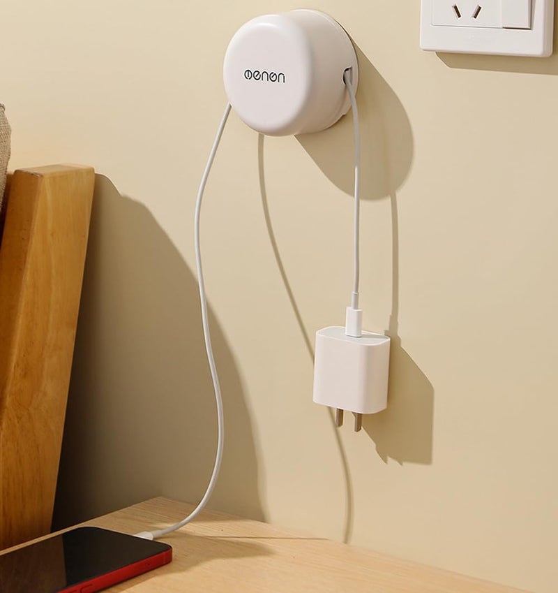 Evona Cord Wrapper Hooks Wall-Mounted Cable Organizer Cable Winder Punch-free Wire Hider Data Line Holder Wire Fixer Cable Organizer Power Cord Clamp Kitchen - Image 3