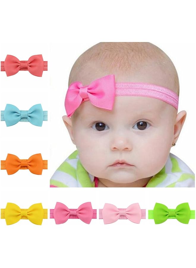 ويلينج تي عصابات رأس للبنات الصغيرات، فيونكات صغيرة، شريط من الحرير الخشن، مقاس 2.75 بوصة، ربطة شعر، إكسسوارات شعر للبنات الصغيرات، الرضع، الأطفال الصغار، حديثي الولادة - Image 2