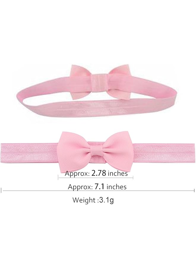 ويلينج تي عصابات رأس للبنات الصغيرات، فيونكات صغيرة، شريط من الحرير الخشن، مقاس 2.75 بوصة، ربطة شعر، إكسسوارات شعر للبنات الصغيرات، الرضع، الأطفال الصغار، حديثي الولادة - Image 4