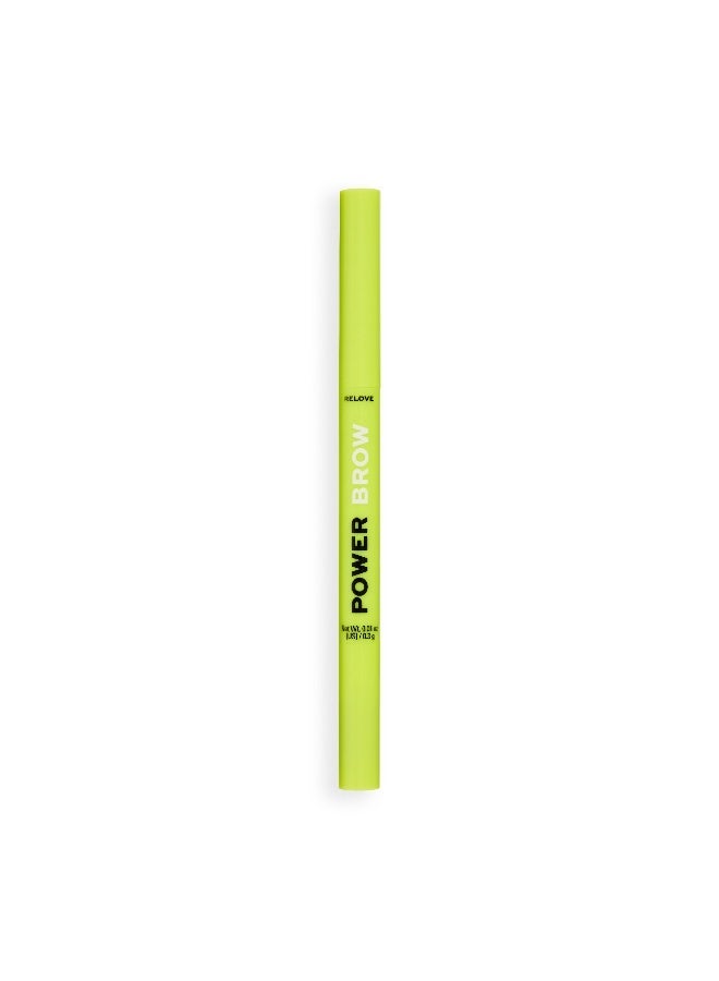 REVOLUTION Relove Power Brow Pencil Dark Brown - Image 2