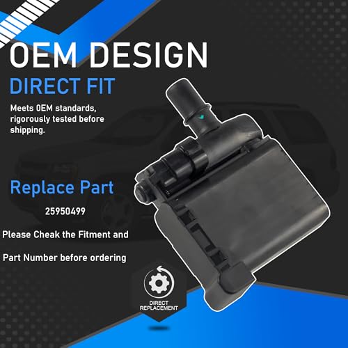 YzusGomumu 25950499 Vapor Canister Purge Vent Valve Compatible with 20012009 GMC Envoy XUV XL Safari Jimmy Chevrolet SSR Trailblazer Blazer Astro Buick Rainier Isuzu Ascender Oldsmobile Bravada Saab - Image 3