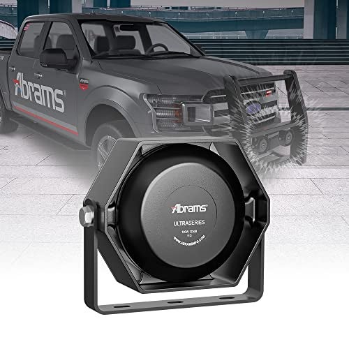Abrams Compact 100 Watt High Performance Siren Speaker (Capable with Any 100 Watt Siren) Ultra Slim Low Profile - Image 1