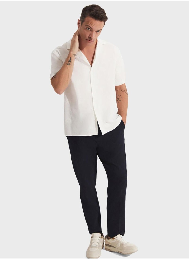 جون قميص أساسي بقصة عادية - Image 5