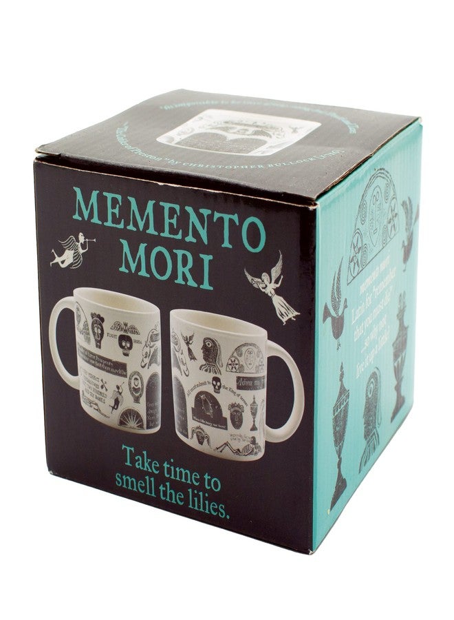 The Unemployed Philosophers Guild Memento Mori Coffee Mug - Features Classic Images Taken from Burial Monument Carvings, Comes in a Gift Box, 14 oz - Image 5
