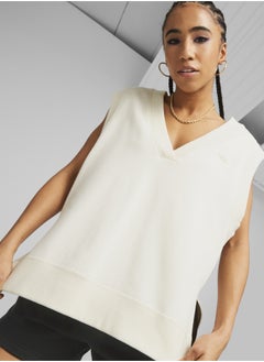 PUMA Classics Womens V-Neck Vest  - Image 1