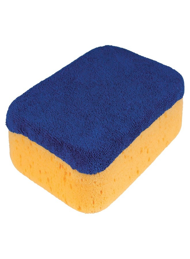 QEP 70010 Microfiber Polishing Sponge for Grouting & Cleaning - 7.5" x 5.5” - Image 1