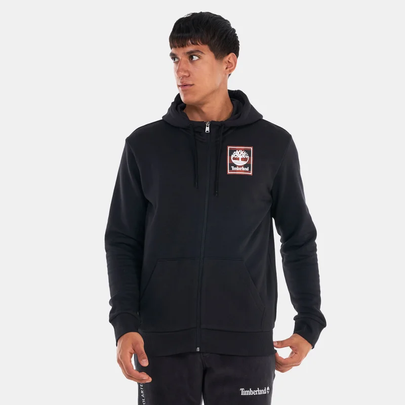 Timberland Men's Buffalo Plaid Full-Zip Hoodie